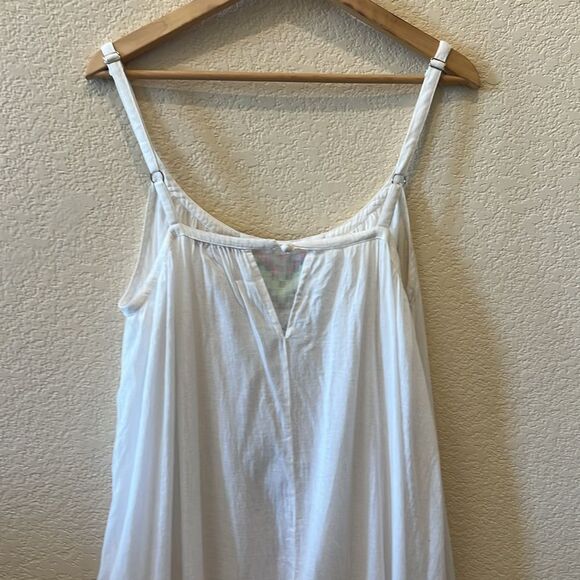 Mara Hoffman White Multicolor Accents Maxi Dress Large as seen on Runway Large - Picture 11 of 16